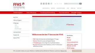 
                            8. IT Services - Fernfachhochschule Schweiz