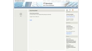 
                            6. IT-Services Universität Basel | OLAT