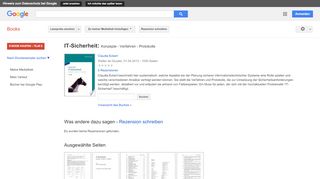 
                            12. IT-Sicherheit: Konzepte - Verfahren - Protokolle