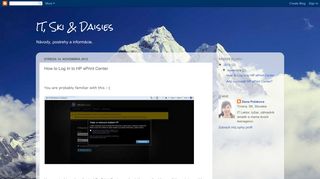 
                            11. IT, Ski & Daisies: How to Log In to HP ePrint Center