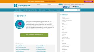 
                            3. IT-Spenden | Stifter-helfen.de - IT für Non-Profits