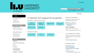 
                            6. IT-stöd: LiU student: Linköpings universitet