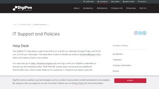 
                            11. IT Support and Policies | DigiPen