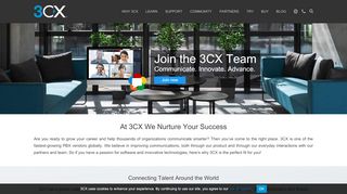 
                            9. IT, Support, Developer (C++, .NET), Sales and PR Vacancies at 3CX