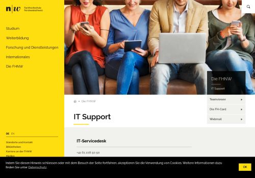 
                            4. IT Support | FHNW