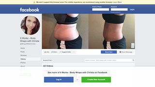 
                            12. It Works - Body Wraps with Christa - Cosmetics Store - Williamsport ...