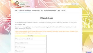 
                            13. IT Workshops - ITLC - Google Sites