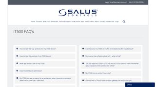 
                            3. iT500 FAQ's - SALUS Controls UK