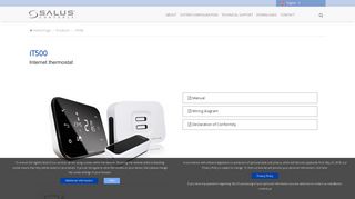 
                            11. iT500 Internet thermostat - SALUS Controls