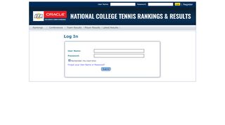 
                            10. ITA Login - ITA Rankings