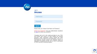
                            5. itAccess.pg.com Login Page