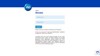 
                            7. itAccess.pg.com Login Page