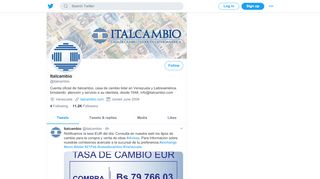 
                            4. Italcambio (@italcambio) | Twitter