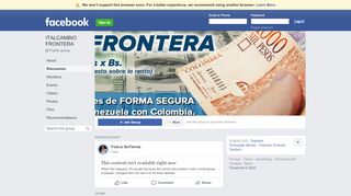 
                            3. ITALCAMBIO FRONTERA Public Group | Facebook