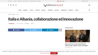 
                            6. Italia e Albania, collaborazione ed innovazione - Albania News