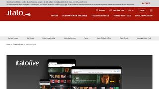 
                            3. Italolive Portal: enjoy our high speed entertainment on board ...