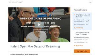 
                            6. Italy | Open the Gates of Dreaming - Cleargreen