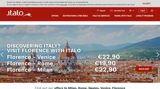 
                            4. Italy train tickets, high speed train italy | Italotreno.it