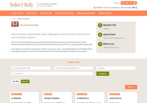
                            8. Italy Travel Tips - Italy Vacation Tips - Select Italy.com