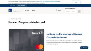 
                            4. Itaucard Corporate MasterCard