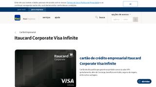 
                            10. Itaucard Corporate Visa Infinite