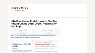 
                            4. iTax Kenya: KRA Online Tax Returns, KRA iTax Portal and Login ...