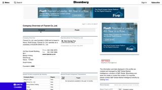
                            12. iTaxnet Co.,Ltd.: Private Company Information - Bloomberg