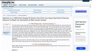 
                            8. itbpolice.nic.in ITBP-Police Payslip PIS System View-Print Your ...