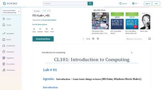 
                            13. ITC+Lab+_+01 | Email | Microsoft Windows - Scribd