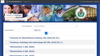 
                            9. itc.semmelweis.hu: Faculty of Dentistry