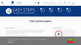 
                            7. ITEA 3 Call for projects | EUROSTARS