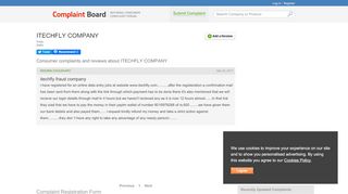 
                            5. ITECHFLY COMPANY Complaints