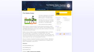 
                            13. iTel Mobile Dialer Express - WordPress.com