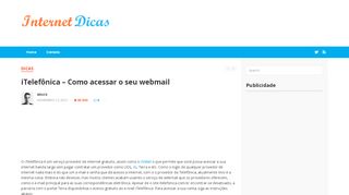 
                            10. iTelefônica - Como acessar o seu webmail - Internet Dicas