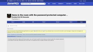 
                            6. Items in the room with the password protected computer... - Resident ...