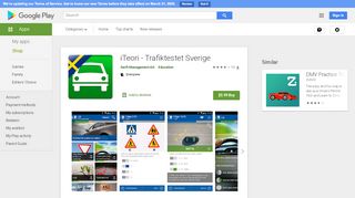 
                            12. iTeori - Trafiktestet Sverige - Apps on Google Play
