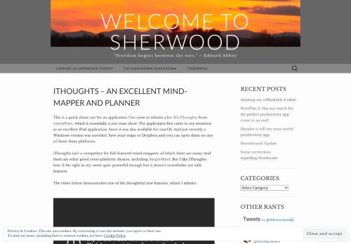 
                            9. iThoughts – an excellent mind-mapper and planner | Welcome to ...