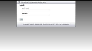 
                            10. ITI Learning Center Login Username The username field is required ...