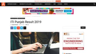 
                            6. ITI Punjab Result 2018 | AglaSem Admission