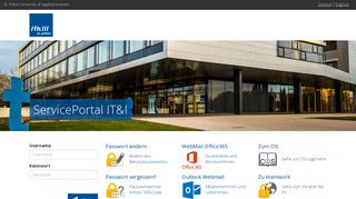 
                            13. IT&I Service Portal der Fachhochschule St. Pölten GmbH