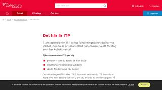 
                            8. ITP 1 och ITP 2 - Collectum