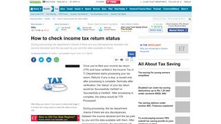 
                            11. ITR filing status: How to check income tax return status | Check ITR ...
