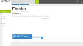 
                            4. iTranslate 5.1.13 für Android - Download auf Deutsch