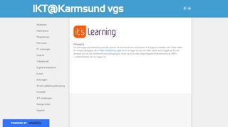 
                            8. It's learning - IKT@Karmsund vgs