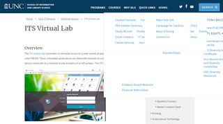 
                            12. ITS Virtual Lab | sils.unc.edu