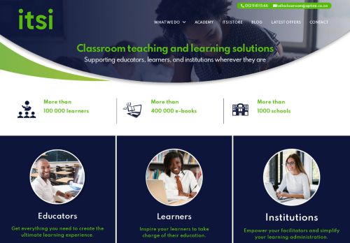 
                            4. ITSI: Home Page | E-learning Provider | E-books for Schools