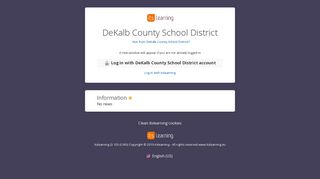 
                            2. Itslearning - Dekalb County School District