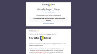 
                            5. itslearning - Graafschap college