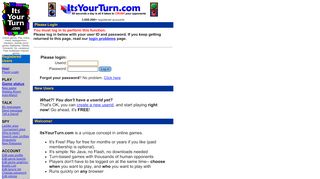
                            1. ItsYourTurn.com - Play online games: chess, checkers, backgammon ...