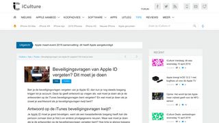 
                            9. iTunes beveiligingsvragen vergeten van je Apple ID: dit kun je doen